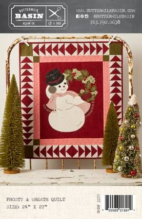 Frosty & Wreath Quilt # BMB3377