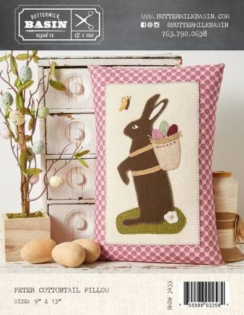 Peter Cottontail Pillow # BMB3433