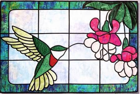 Hummingbird Sipper # BPP040, From Bear Paw Productions By Henning, Brenda In Quilts