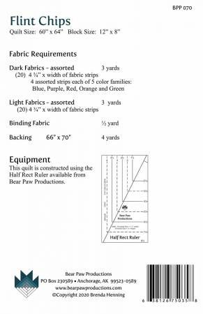 Flint Chips # BPP070, From Bear Paw Productions By Henning, Brenda In Quilts