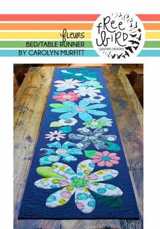 Fleurs Table Bed Runner # CAFB014