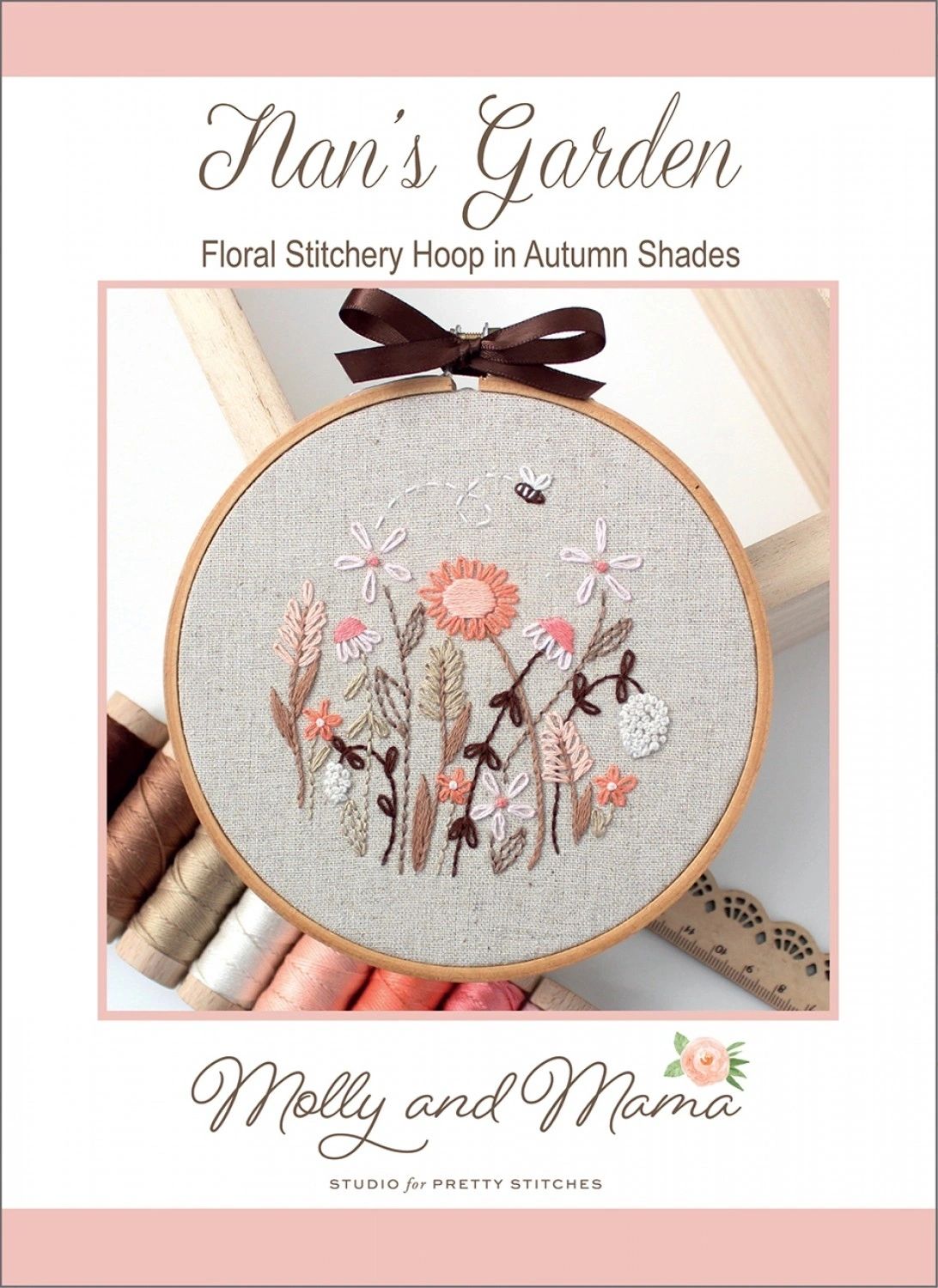 Nan's Garden Autumn Includes Pre Printed Linen # CALW709A