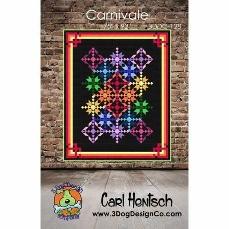 Carnivale Pattern by Carl Hentsch of 3 Dog Design Co. # CARNIVALE-O