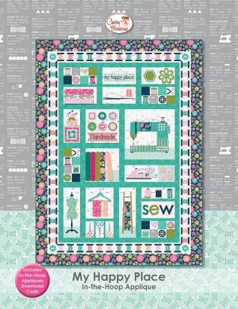 My Happy Place In The Hoop # CB194ME