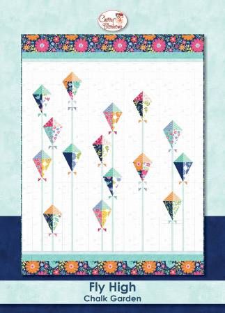 Fly High Chalk Garden # CB204, From Cherry Blossoms By Guidry, Cherry In Quilts