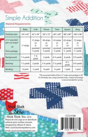 Simple Addition # CCS166