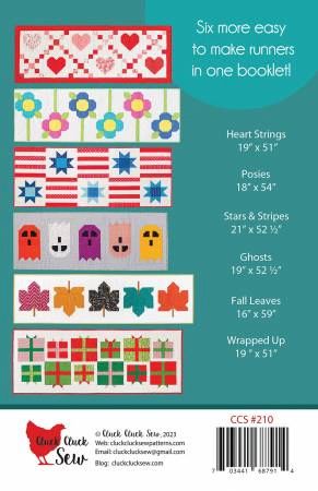 Modern Holiday Table Runners Volume 2 # CCS210