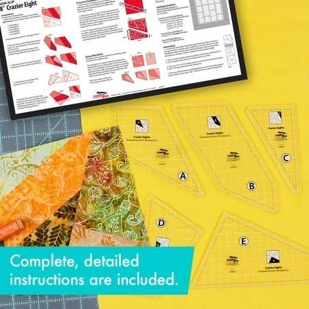 Creative Grids Crazier Eights Template # CGRMT7