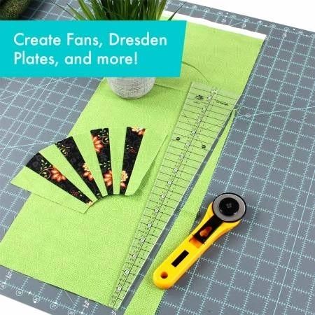 Creative Grids 10 Degree Triangle Ruler # CGRT10