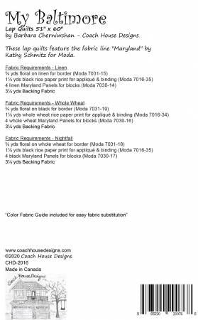 My Baltimore # CHD-2016