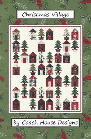 Christmas Village # CHD-2149, From Coach House Designs In Quilts