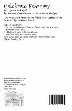 Celebrate February # CHD-2155