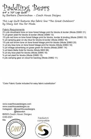 Paddling Bears # CHD-2321