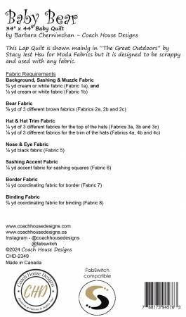 Baby Bear # CHD-2349