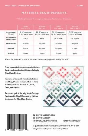 Cabin Valley # CJ116