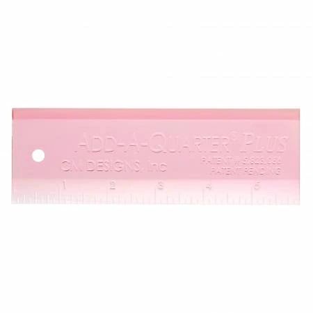 Add A-Quarter Ruler 6in Plus Pink # CM06PLUSPK