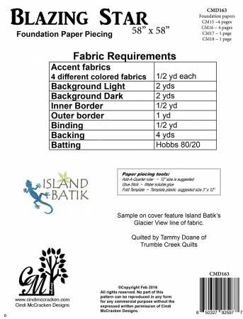 Blazing Stars # CMD163