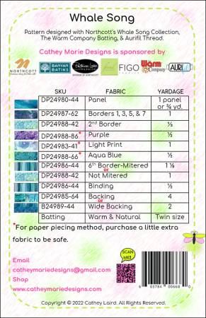 Whale Song # CMD168P