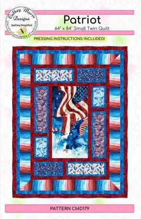 Patriot # CMD179P, From Cathey Marie Designs By Laird, Cathey In Quilts