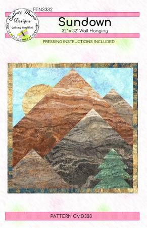 Sundown # CMD303P, From Cathey Marie Designs By Laird, Cathey In Quilts