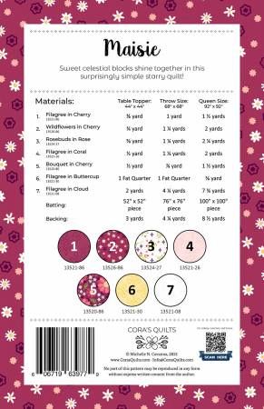 Maisie Quilt Pattern # CQ-2104