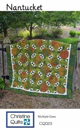 Nantucket # CQ023P, From Christine Quilts By Van Buskirk, Christine In Quilts