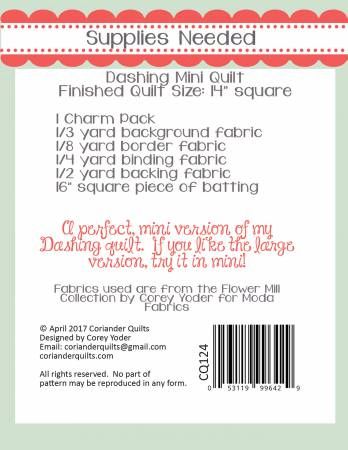 Mini Dashing # CQ124