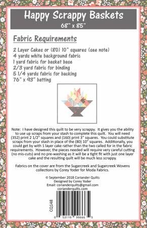 Happy Scrappy Baskets # CQ148P