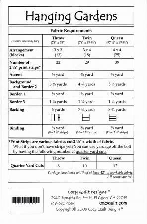 Hanging Gardens # CQD01011