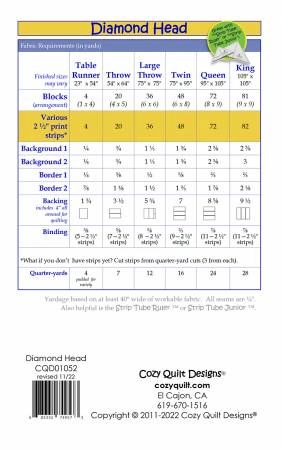 Diamond Head # CQD01052