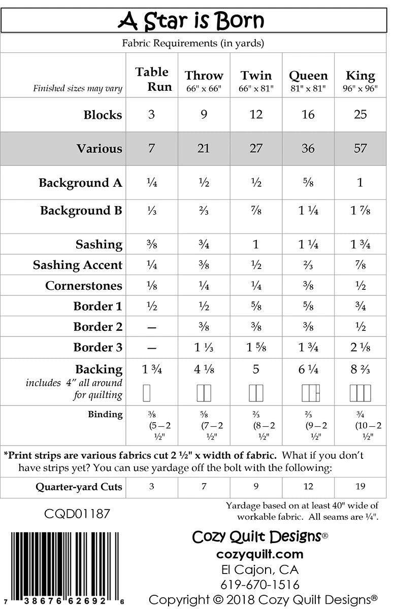 A Star Is Born # CQD01187