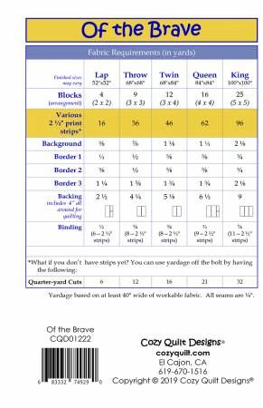 Of The Brave # CQD01222