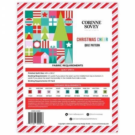 Christmas Cheer Quilt Pattern # CSDS-CC902