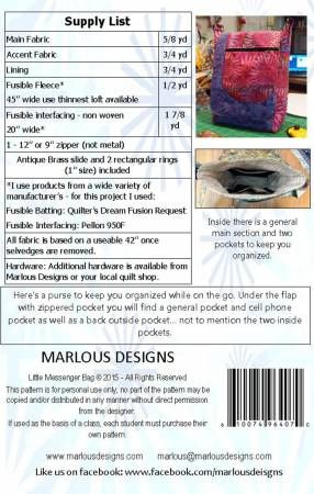 Little Messenger Bag # CTC30