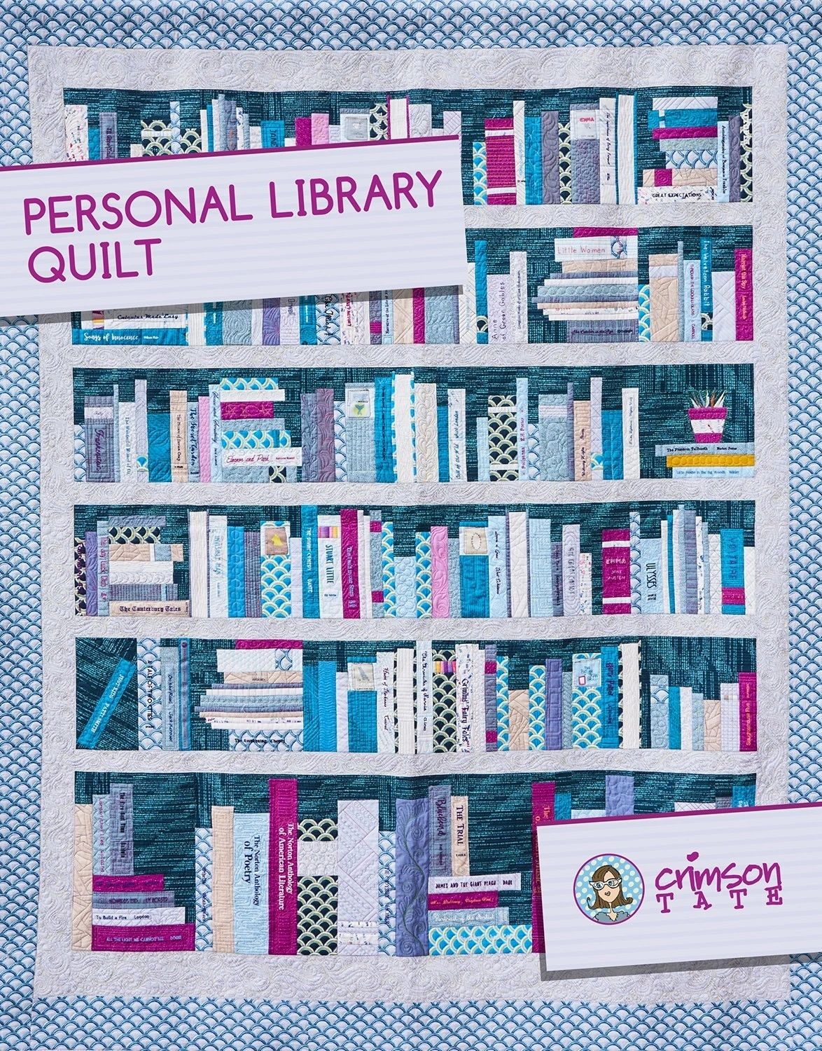 Personal Library Quilt # CTS105