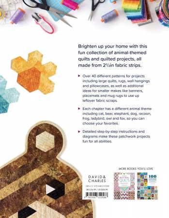 Jelly Roll Animal Quilts # DC10588