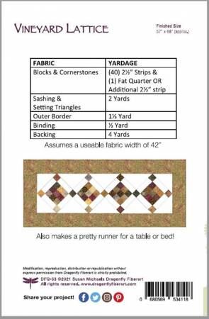 Vineyard Lattice # DFQ-53