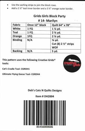 Marilyn Grids Girls Block Party # 14 # DH2004