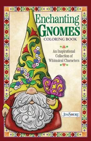 Enchanting Gnomes Coloring Book # DO6120