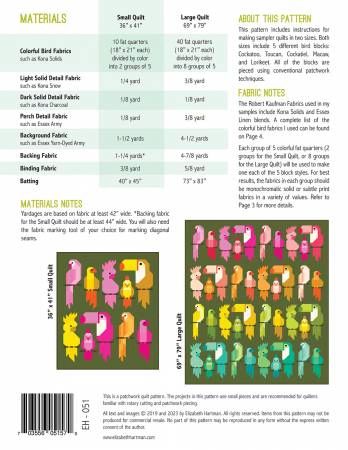 Pretty Birds # EH051