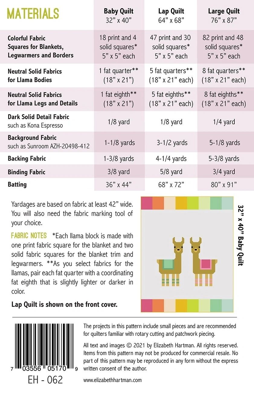 Little Llamas # EH062