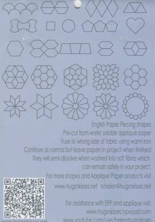 1 1/2in Circles EPP Iron ons x 60 # EPP15