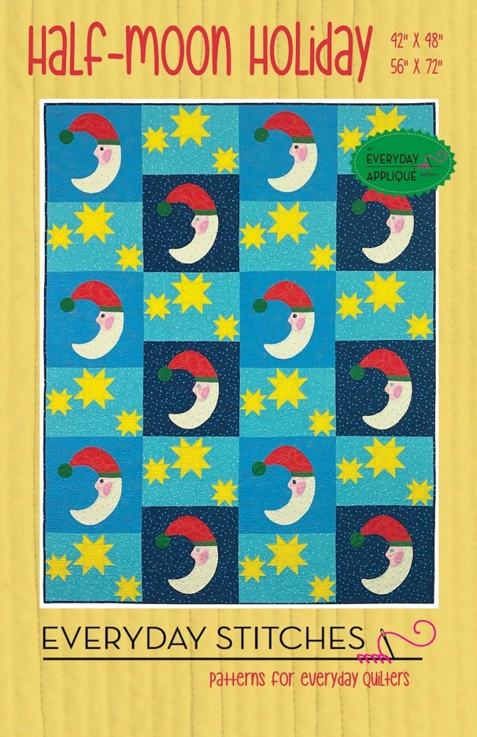 Half-Moon Holiday Quilt Pattern # ES-525-HMH