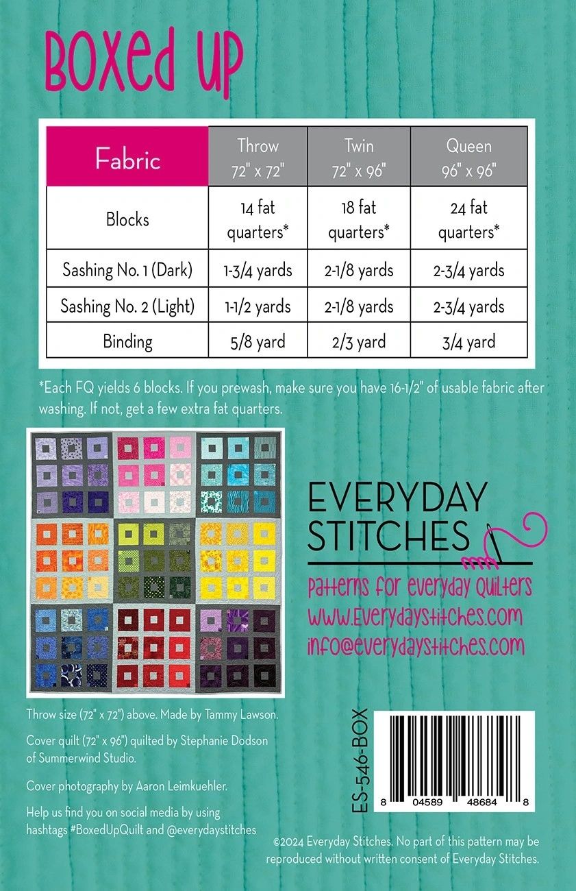 Boxed Up # ES-546-BOX