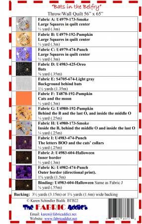 Bats in the Belfry # FABTB22