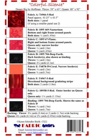Colorful Silence # FACS22