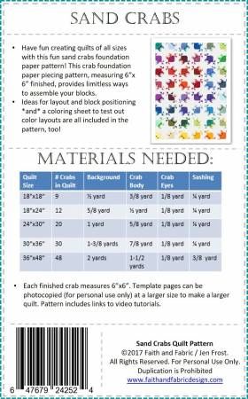 Sand Crabs # FAF-0114