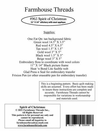 Spirit of Christmas # FAT965