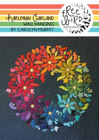Harlequin Garland Quilt Pattern # FB015