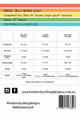 Jelly Beans Quilt # FB026